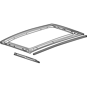 GM 25842117 Window Assembly, Sun Roof