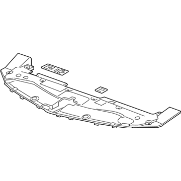 GM 23462750 Shield Assembly, Front Compartment Front Sight