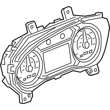 Chevrolet Speedometer - 84821430