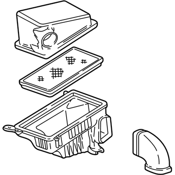 GM 25171392 Cleaner Assembly, Air