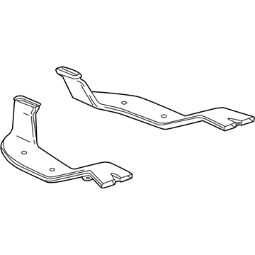GM 95028958 Duct, Floor Rear Air Outlet