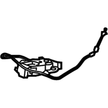 GM 23444083 Actuator Assembly, Rear Seat Reclining