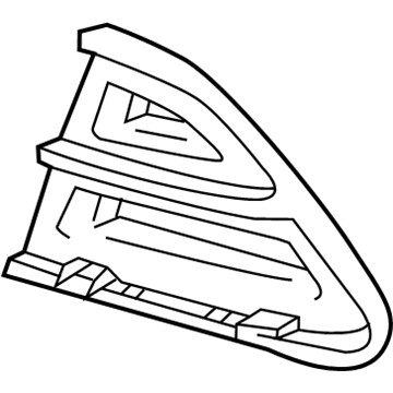 GM 95142038 Cover, Front Grille Opening