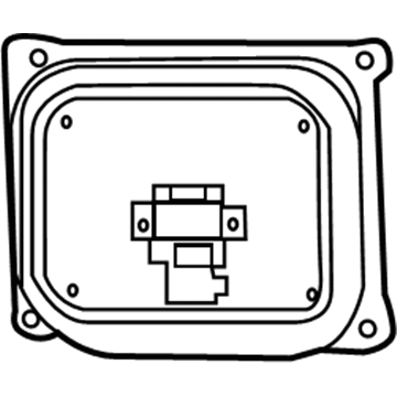 GMC Sierra Light Control Module - 23219989