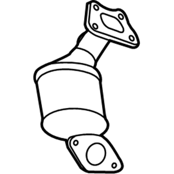 GM 84647489 3Way Catalytic Convertor Assembly (W/Exhaust Pipe)
