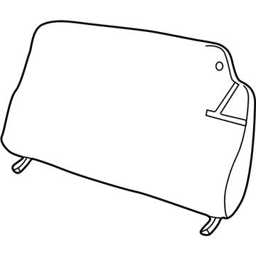 GM 12377657 Frame,Front Seat Back Cushion