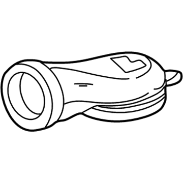 GM 25161688 Adapter,Rear Air Intake Duct