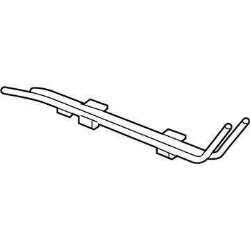 GM 19316327 Transmission Auxiliary Fluid Cooler Lower Extension Pipe Assembly