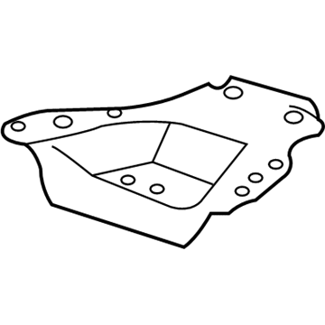 GM 15833877 Reinforcement Assembly, Trans Support