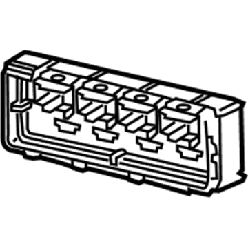 Chevrolet Silverado HVAC Control Module - 84237325