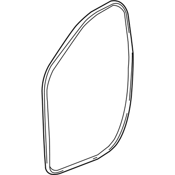 GM 94550166 Weatherstrip Assembly, Front Side Door (Body Side)