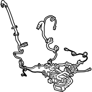 GM 92289809 Harness Assembly, Front Seat Wiring