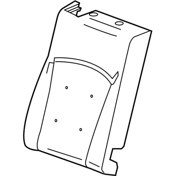 GM 23399376 Pad Assembly, Rear Seat Back