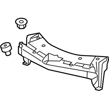 GM 23106653 Support Assembly, Front Bumper Fascia