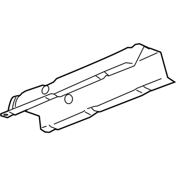 GM 15856105 Shield Assembly, Exhaust Heat (At Intermediate Floor Panel)