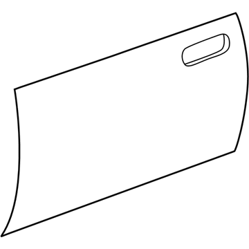 GM 25739111 Panel, Rear Side Door Outer