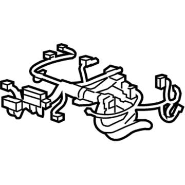GM 20927186 Harness Assembly, Driver Seat Wiring