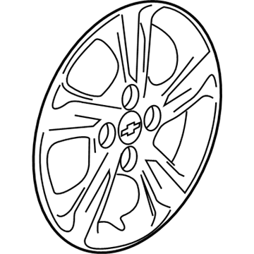 2022 Chevrolet Spark Wheel Cover - 42647322