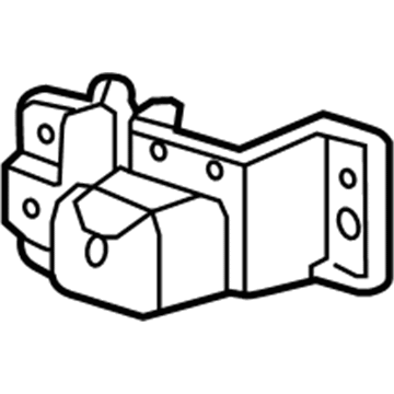 GM 23161237 Clip,Rear Compartment Stowage Tray