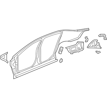 GM 25808662 Frame Assembly, Body Side Outer