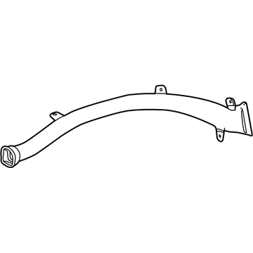 GM 22983479 Duct Assembly, Side Window Defogger Outlet