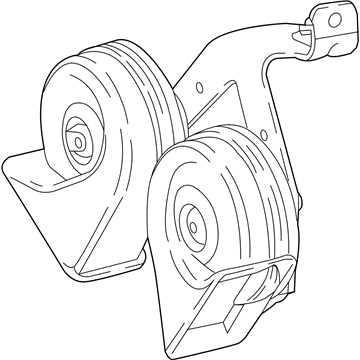 GM 84098961 Horn Assembly, Dual