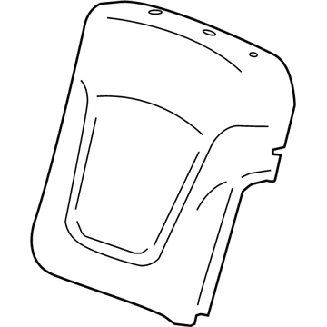 GM 95186592 Cover,Rear Seat Back
