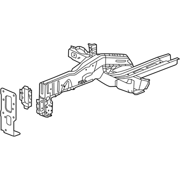 GM 95387179 Rail Assembly, Front Compartment Side