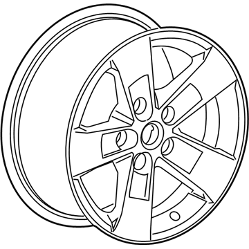 Chevrolet Malibu Spare Wheel - 9598666