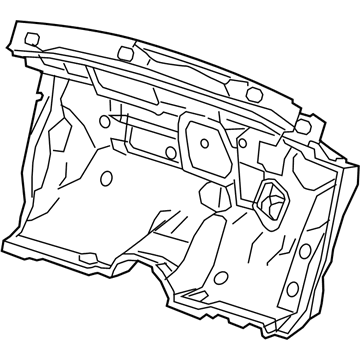 GM 23187439 Insulator Assembly, Dash Panel Inner
