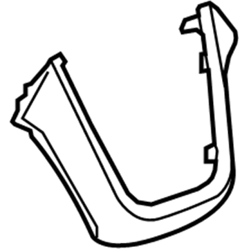 GM 95107197 Plate Assembly, Instrument Panel Trim *Saddle Up