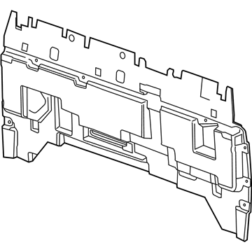 GM 23105037 Insulator Assembly, Body Rear Panel