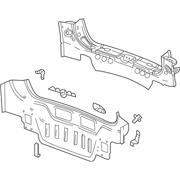 GM 84500370 Panel Assembly, R/End