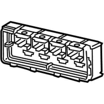 Cadillac ATS HVAC Control Module - 84428987