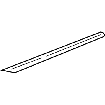 GM 22888192 Plate, Front Side Door Sill Front Trim