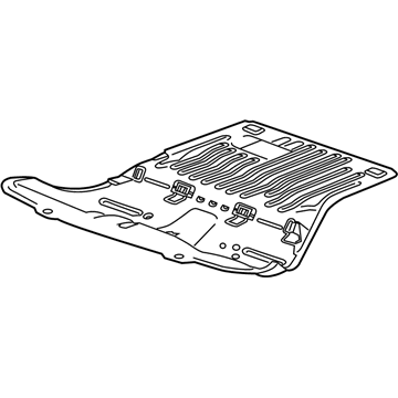 GM 22910284 Panel Assembly, Rear Compartment Floor
