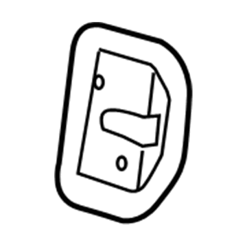 GM 23365734 Cover Assembly, Front Side Door Lock
