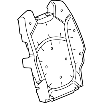 Chevrolet Traverse Seat Cushion Pad - 20916171