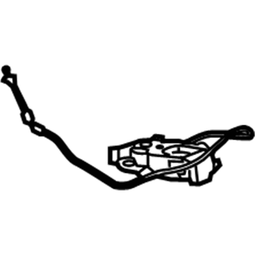 GM 23444084 Actuator Assembly, Rear Seat Reclining