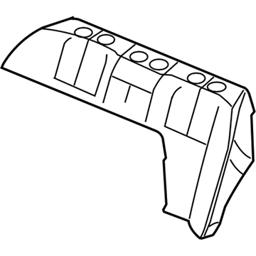 Cadillac STS Seat Cushion Pad - 88949049