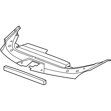 GM 15902235 Shield, Front Compartment Front Sight
