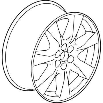 2014 Cadillac SRX Spare Wheel - 22877555