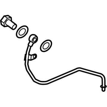 GM 55500592 Pipe Assembly, Turbo Coolant Feed