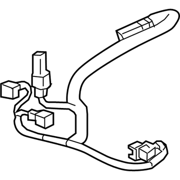 GM 12662554 Harness Assembly, Supercharge Bypass Valve & Fuel Pressure
