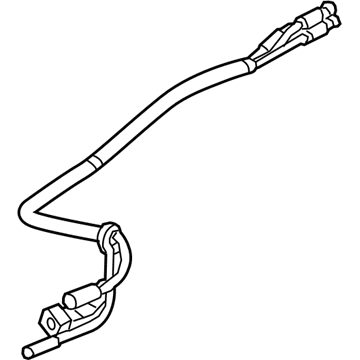 GM 12656519 Tube Assembly, Charging Air Bypass Valve Vacuum Tank