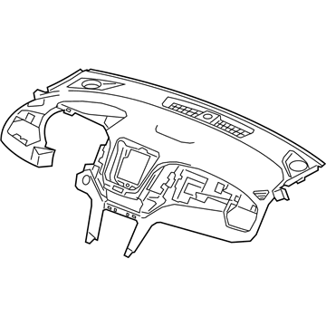 2019 Chevrolet Equinox Dash Panel Vent Portion Covers - 84492343