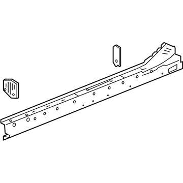 GM 23495169 Reinforcement Assembly, Body Side Outer Panel