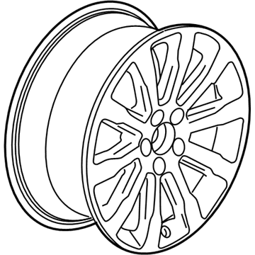 Cadillac CTS Spare Wheel - 20984815