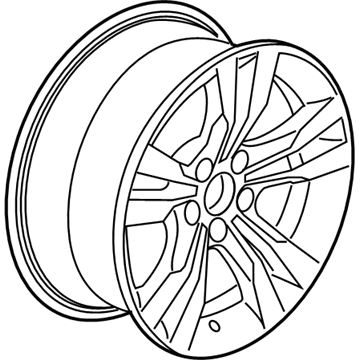 2015 Cadillac CTS Spare Wheel - 20984822