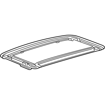 GM 13232812 Window Assembly, Sun Roof